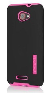 Incipio HT 331 DualPro Case for HTC DROID DNA   1 Pack   Retail Packaging   Black/Neon Pink: Cell Phones & Accessories