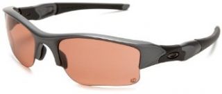 Oakley Men's Flak Jacket XLJ Transitions Sunglasses,Dark Grey Frame/G40 Lens,one size: Clothing
