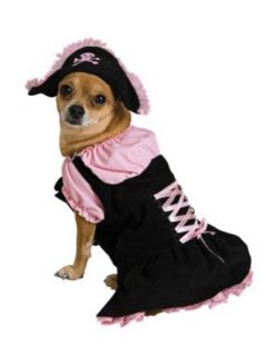 Halloween Costumes Item   Cat & Dog Costume Pink Pirate Medium Clothing