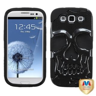MYBAT Carbon Fiber/ Skull Case for Samsun Galaxy S III/ S3 i9300 MyBat Cases & Holders
