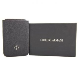 Giorgio Armani Carioca Men's Dark Brown Business Card Case at  Mens Clothing store