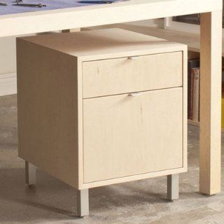 High Line 2 Drawer File Cabinet Finish: Clear, Wood Veneer: Cherry : Vertical File Cabinets : Office Products