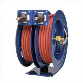 Coxreels C MPL 335 335 Dual Purpose Spring Rewind Hose Reel for air/water/oil: 3/8" I.D., 35' hose capacity each, less hose, 3000 PSI: Air Tool Hose Reels: Industrial & Scientific