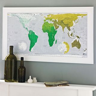 world map by the future mapping company