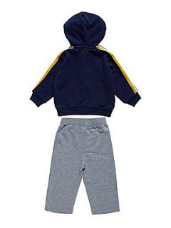 Polo Ralph Lauren Baby boy`s hooded top and sweat pant set Navy