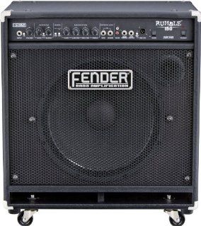 Fender Rumble 150 150 Watt 1x15 Inch Bass Combo Amp   Black: Musical Instruments