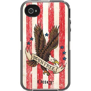 Otterbox iPhone 4 / 4S Defender Series Case   Born Free with Stylus Pen (Ships from Hong Kong) Cell Phones & Accessories