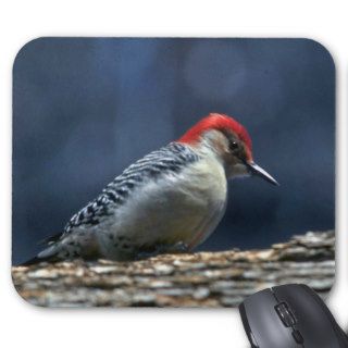 Red bellied woodpecker, Deerfield, Illinois, U.S.A Mousepads
