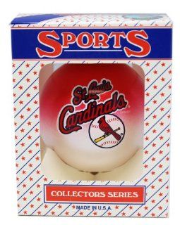 Red St. Louis Cardinals Christmas Ornament   MLB Cardinals Christmas Tree Ornament: Toys & Games