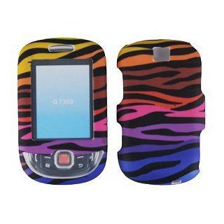 For T Mobil Samsung T359 Smiley Accessory   Color Zebra Designer Hard Case Cover: Cell Phones & Accessories