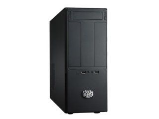 Cooler Master Coolermaster Elite 361 Mini Tower Case For Pc   Black: Computers & Accessories
