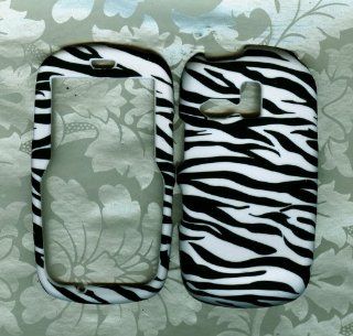 Zebra snap on case Samsung r355 R355c Straight Talk Phone Cover: Cell Phones & Accessories