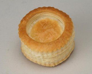 Pidy Round Patty Shell Puff (Vol Au Vent) 2.75 Inch   60 Count (1 Case)  Grocery & Gourmet Food