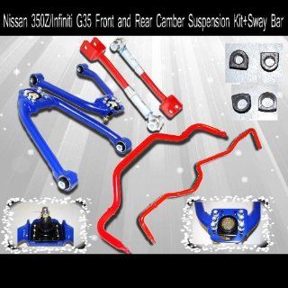 Nissan 350Z/Infiniti G35 Front and Rear Camber Suspension Kit+Sway Bar: Automotive