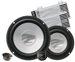 CS 365 P Vanadium   Rainbow Profi Vanadium 3 Way Component System : Component Vehicle Speaker Systems : Car Electronics