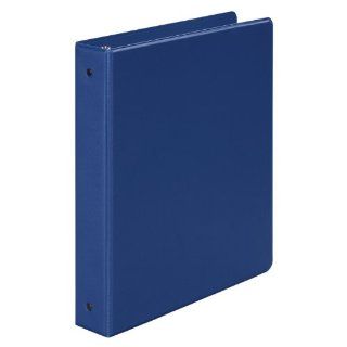 Wilson Jones 368 Basic Round Ring Binder, 1 1/2 Inch, Blue (W368 34NBL) : Office Products