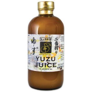 Yakami Orchard 100 % Pure Japanese Yuzu Juice 12 oz. / 375 ml : Fruit Juices : Grocery & Gourmet Food