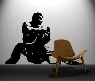 Vinyl Wall Decal Sticker Chinese Kung Fu Master Martial Arts #370   Other Products  