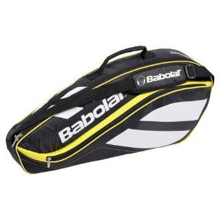 BABOLAT Club Line 3 Racquet Bag, Black/Yellow : Tennis Rackets : Sports & Outdoors