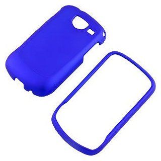 Blue Rubberized Protector Case for Samsung Brightside SCH U380: Cell Phones & Accessories