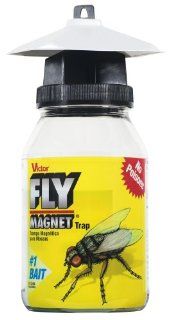 Victor M380 Fly Magnet 1 Quart Reusable Trap With Bait  Home Pest Control Traps  Patio, Lawn & Garden