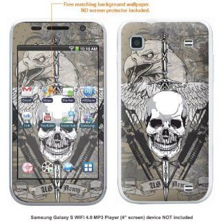 Protective Decal Skin Sticke for Samsung Galaxy S WIFI Player 4.0 Media player case cover GLXYsPLYER_4 372: Cell Phones & Accessories
