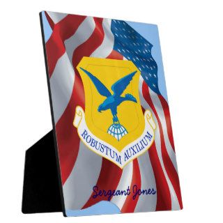 U.S. Air Force 436th Airlift Wing Photo Plaque