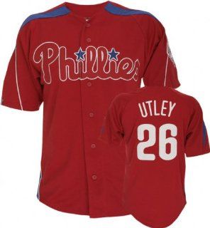 Chase Utley Philadelphia Phillies Red Jersey XX Large : Athletic Jerseys : Sports & Outdoors