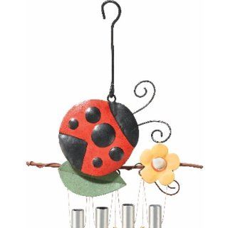 Windchimes Ladybug   Regal Art #R378 : Wind Chimes : Patio, Lawn & Garden