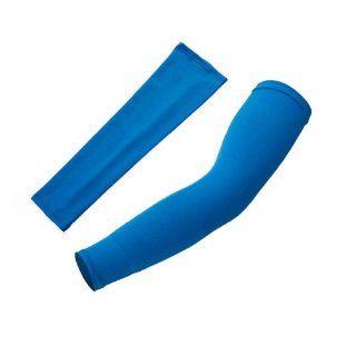 Qing Outdoor Blue Sun Protection Arm Sleeve 1 Pair : Football Hand And Arm Pads : Sports & Outdoors