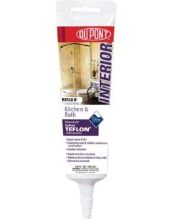 DuPont 07836 5.5 Ounce Kitchen and Bath Sealant with Teflon, Bisque   Deck Waterproof Sealants  