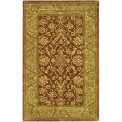 Safavieh Handmade Golden Jaipur Rust/ Green Wool Rug (5 X 8)
