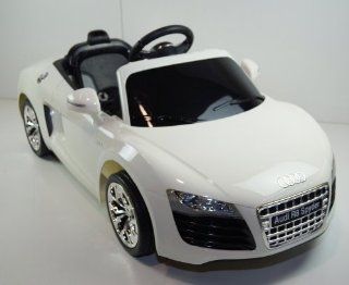 Original Audi R8 Spyder Under Licence New Generation 2.4 Ghz Remote Control Kids Electric Ride on Car & Parent Remote Control Battery Child Toy Power Wheels: Toys & Games