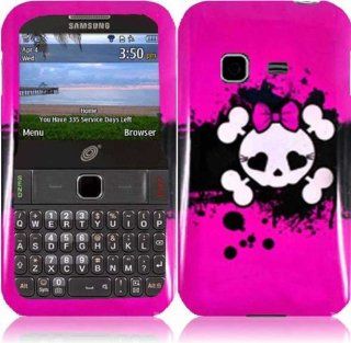 For Samsung S390G Hard Design Cover Case Pink Skull Accessory: Cell Phones & Accessories