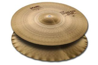 Paiste 2002 Classic Cymbal Sound Edge Pair Hi Hat 15 inch: Musical Instruments