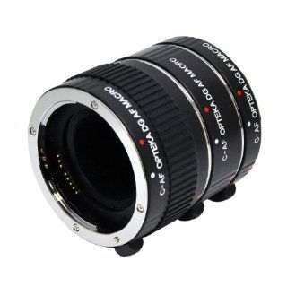 Opteka Auto Focus DG EX Macro Extension Tube Set for Canon EOS Digital SLR Cameras (12mm/20mm/36mm Tubes) : Camera Lens Extension Tubes : Camera & Photo