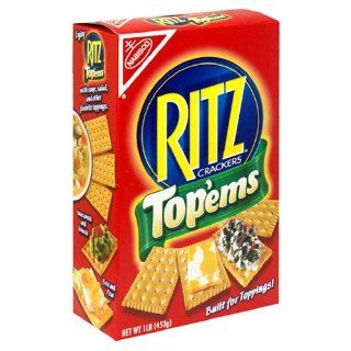 Ritz Crackers Top Ems, 16 Ounce Boxes (Pack of 12)  Grocery & Gourmet Food