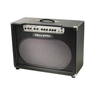 Genz Benz Black Pearl 2X12 Combo Amp (Black/Silver): Musical Instruments