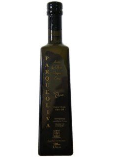 ParqueOliva Serie Oro Extra Virgin Olive Oil 500 ml. Bottle : Grocery & Gourmet Food