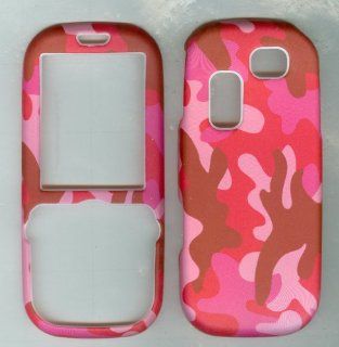 Pink Camo Hard Faceplate Cover Phone Case for Samsung Gravity 2 T469 T404g Sgh t404g Cell Phones & Accessories
