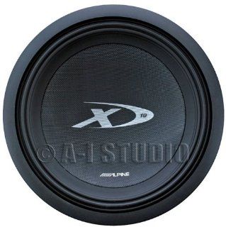 Alpine Type InchX Inch 10 Inch Swx 1043d Dual Voice Coil 4 Ohm 3,000 Watt Car Subwoofer: Everything Else