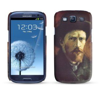 Samsung Galaxy S3 Case Self Portrait with Dark Felt Hat, Vincent Van Gogh, 1886 Cell Phone Cover: Cell Phones & Accessories