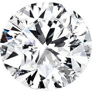 Certified Diamond (Round, Excellent cut, 1.05 carats, F color, I1 clarity): Jewelry