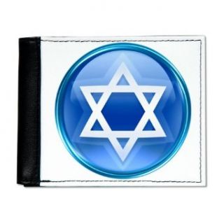 Artsmith, Inc. Men's Wallet Billfold Blue Star of David Jewish: Clothing