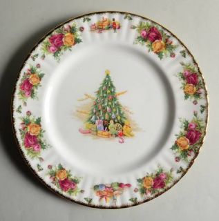Royal Albert Christmas Magic Dinner Plate, Fine China Dinnerware   Christmas Tre