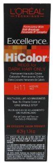L'Oreal Excellence HiColor Intense Red 1.74 oz. Tube : Chemical Hair Dyes : Beauty