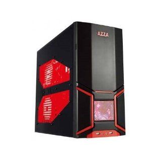 LinkworldL / AZZA LC3132 54 Black / Red ORION LC3132 Chassis Gaming Tower Case: Computers & Accessories