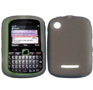 Smoke Silicone Jelly Skin Case Cover for Motorola Grasp WX404: Cell Phones & Accessories