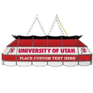 University of Utah Stained Glass 40 In Tiffany Lamp : Sports Fan Household Lamps : Sports & Outdoors