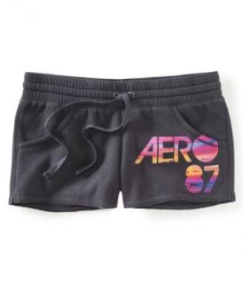 Aeropostale Juniors Heritage Athletic Sweat Shorts 058 Xs: Clothing